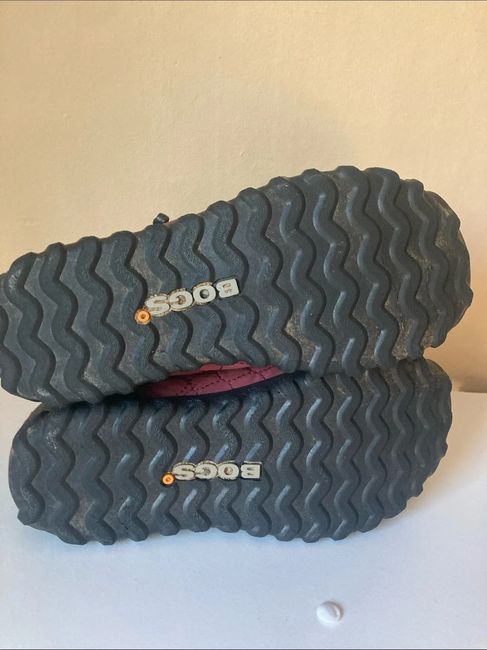 Bogs Rebound Waterproof Quilted Boots in Burgundy